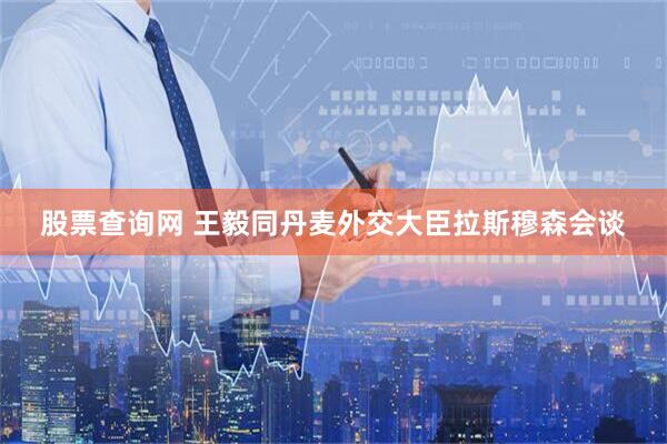股票查询网 王毅同丹麦外交大臣拉斯穆森会谈